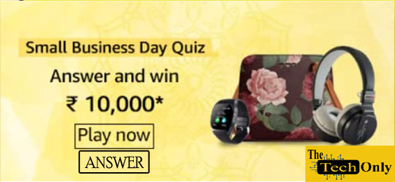 Amazon Small Business Day quiz