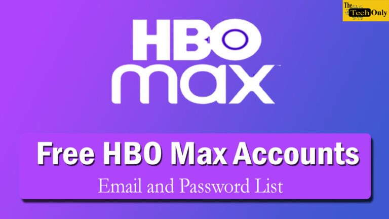 Free HBO Max Accounts September 2023 Email And Password List