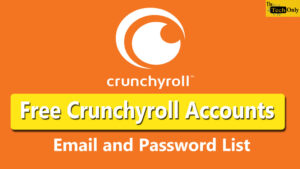 Free Crunchyroll Accounts